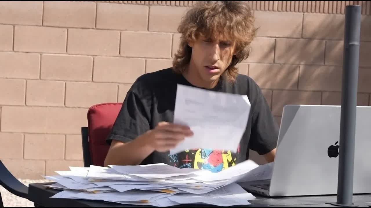Reckless Ben&rsquo;s own thumbnail for the video